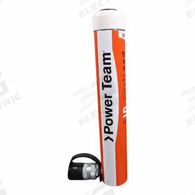 POWER TEAM Hydraulic Cylinder: Single Acting, 100 ton Nominal Capacity - General Purpose Rams