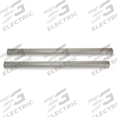 METRO Track Set: 21 ft Track Lg, 6 Tracks - Track Kits for Top-Track Wire Shelving
