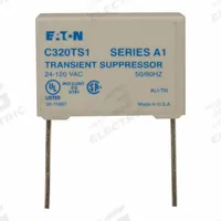 EATON Transient Voltage Suppressor: Transient Volt Suppressor, C320TS1. Key specifications — Manufacturer Part Number: C320TS1; Brand: EATON; Compatible with Series: Freedom.