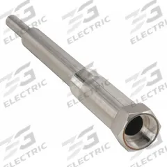 APPROVED VENDOR Threaded Thermowell: Stainless Steel, For 12 in Stem Lg, 12 in Insertion Lg (MPN 24C484). Key specifications — attr1275131: 70°F at 650 psi; attr1275136: APPROVED VENDOR; attr1275129: 10,000 psi at 60°F.