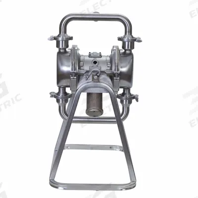 GRACO Air Operated Double Diaphragm Pump: Stainless Steel, 1 1/2 in, Tri-Clamp - 3-A Certified AODD Pumps