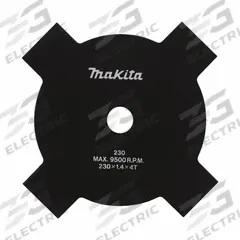 MAKITA Brush Cutter Blade: 10 in Dia, Steel (MPN 196895-8). Key specifications — Brand: MAKITA; Compatible Manufacturer Number: 391VJ3; Material: Steel; Product Type: Brush Cutter Blade.