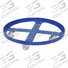 APPROVED VENDOR Drum Dolly: 1,200 lb Load Capacity, For 55 gal Container Capacity, Round, (4) Swivel (MPN DRUM-SP-28-12-C). Key specifications — Caster/Wheel Configuration: (4) Swivel; For Container Capacity: 55 gal; Deck Shape: Round; Brand: APPROVED VENDOR.