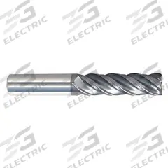 APPROVED VENDOR Corner Radius End Mill: Carbide, nACRo Coated, 4 Flute, 1" Mill Dia, 4" LOC, 7" OAL (MPN 294-003095)