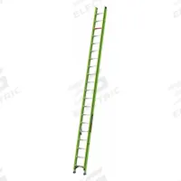 LITTLE GIANT Extension Ladder: 40 ft Ladder Size, Fiberglass, 300 lb Load Capacity, 77 lb Wt (MPN 17740). Key specifications — Color: Green; Brand: LITTLE GIANT; Removable Fly: Fixed.