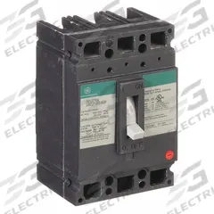GE Molded Case Circuit Breaker: 60 A Amps, 18kA at 120/240/277/480V AC, Fixed, Line/Load Lug, ABC (MPN TED136060WL). Key specifications — Series: TED; Max. AIR Rating: 18kA at 120/240/277/480V AC; Instantaneous Trip: Fixed; Terminal Connection: Line/Load Lug; Phase Connection: ABC.