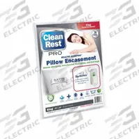 CLEANREST Pillow Protector: King, 36 in Overall Lg, 20 in Overall Wd, White, Satin, Pillow Protector (MPN 845168001786). Key specifications — Brand: CLEANREST; Material: Satin.