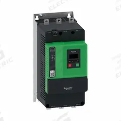 SCHNEIDER Soft Start: 208-600V AC, 140 A Output Current, With Bypass, IP00, 60/50 Hz, Three Phase (MPN ATS430C14S6). Key specifications — Control Voltage: 110-230V AC; Manufacturer Part Number: ATS430C14S6.