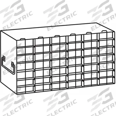 ARGOS TECHNOLOGIES Freezer Rack: 22 3/4 in Overall Lg, 9 1/4 in Overall Wd - Cold Storage Racks