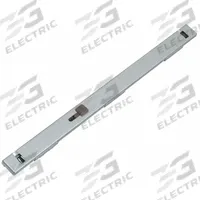 ABUS File Cabinet Locking Bar: Silver, 56 3/4 in Overall Ht, 1 in Overall Dp, 1 3/8 in Overall Wd (MPN ABUS File Bar 5 Ft). Key specifications — attr988670: Powder Coated; attr988694: Steel; attr988652: ABUS; attr988656: Silver.