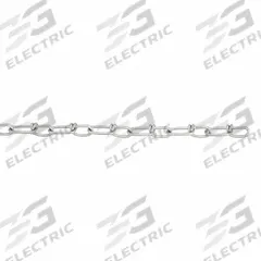 DAYTON Double Loop Chain: 4 in Chain Trade Size, Steel, 70 lb Working Load Limit, Double Loop (MPN 2ZDJ1). Key specifications — Brand: DAYTON; Item Trade Size: 4.