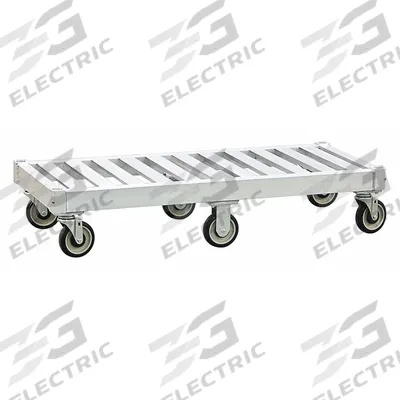 NEW AGE INDUSTRIAL Mobile Base: 36 in x 24 in x 9 3/8 in, 800 lb Load Capacity - Mobile Bases for Standard Metal Shelving