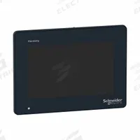 SCHNEIDER ELECTRIC Touch Panel: TFT Color LCD, 7 in Display Screen Size, 24V DC, Resistive (MPN HMIDT351). Key specifications — Supply Voltage Rating: 24V DC.