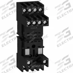SCHNEIDER Relay Socket: 10 A Rating, DIN-Rail & Surface Socket Mounting, 14 Pins, G Socket (MPN RXZE2M114M). Key specifications — Brand: SCHNEIDER.