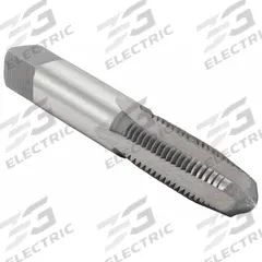 APPROVED VENDOR Straight Flute Tap: 5/16"-18 UNC, 1B, 4 Flute, Taper Chamfer, Carbon Steel (MPN 2LXE2)