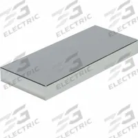 MAG-MATE Rare Earth Magnet: Neodymium, 0.125 in Thick, 1/2 in Overall Wd, 1 in Overall Lg, 42 (MPN CMP010510P1N42). Key specifications — Color: Silver; Max Pull Force: 17.1 lbf.