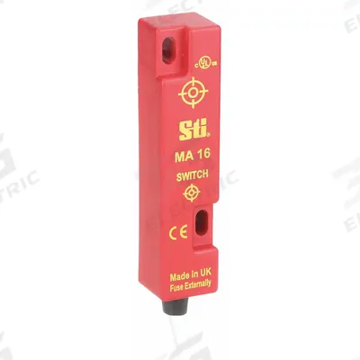 OMRON Magnetically Actuated Safety Interlock Switch: MA Series, 1NC, 9.84 ft Cable Lg - AC Safety-Interlock Switches