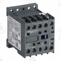 SCHNEIDER Miniature IEC Magnetic Contactor: Non-Reversing, 3 Poles, 3NO Contacts, 12 A, 240V AC Coil (MPN LC1K1210U7). Key specifications — attr945107: SCHNEIDER; attr972381: No.