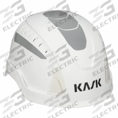 KASK Safety Helmet: White, No Graphics, Polypropylene, Front-Slots, KASK - Work-at-Height, Vented Climbing Helmets (Type 1, Class C)