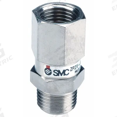 SMC Vacuum Saving Valve: 16 lpm Min Flow Rate, 100 kPa, 12 mm Hex Size, 26.5 mm Overall Lg - Vacuum Saving Valves