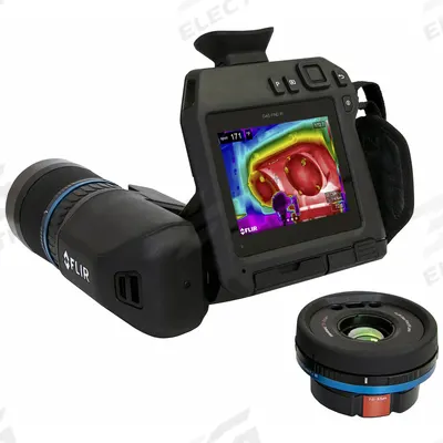 FLIR Infrared Camera: 25° x 19°, SD Card/USB/Wireless, 640 x 480, FLIR GF Series - Optical Gas Imaging Infrared Cameras