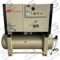 INGERSOLL RAND Scroll Compressor: 10 hp, Horizontal Air Tank, 120 gal, 31.9 cfm, 145 psig, 460V AC (MPN WS7.5S-A145-E120H-460-3-60). Key specifications — attr995086: INGERSOLL RAND; attr995100: 460V AC.