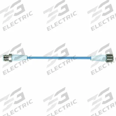 MURRELEKTRONIK Cordset: M12 Male Straight X M12 Female Straight, 4 Pins, Pastel Blue, TPE-S - Double-Ended Cordsets with TPE Jacket for Food & Beverage Applications