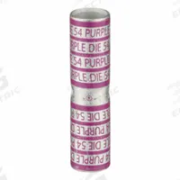 APPROVED VENDOR Open Barrel Splice: 4/0 AWG Wire Size, Purple Code, 2.78 in, Copper Barrel, 54 Die (MPN 22EZ38). Key specifications — Die Code: 54; Brand: APPROVED VENDOR; Color Code: Purple.