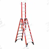 WERNER Extension Ladder: 8 ft Overall Ht, Fiberglass, 300 lb Load Capacity - Max, 74 lb Wt (MPN E7408). Key specifications — attr1049744: WERNER.