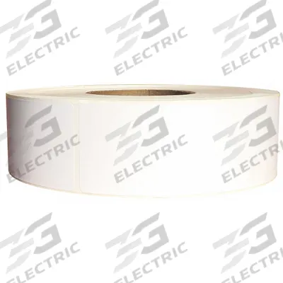 APPROVED VENDOR Barcode Printer Label: 2 in Label Wd, 6 in Label Ht, White, 3 in Core Dia. - Industrial Direct Thermal Labels