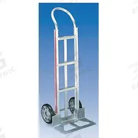 MAGLINER General Purpose Hand Truck: 500 lb, Flow-Back, Silver, Aluminum, Tread on Core, Rubber (MPN HMK211UA1). Key specifications — Brand: MAGLINER.
