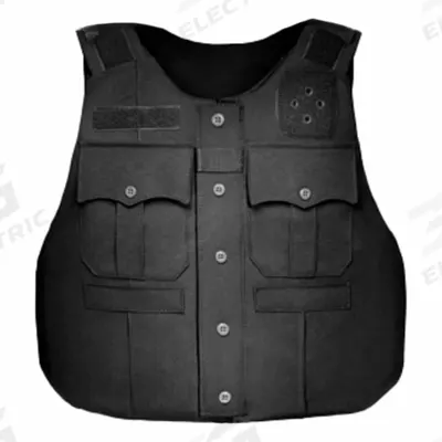 GH ARMOR SYSTEMS Body Armor Vest: Black, Men's, 500 Denier Cordura Nylon, APB - Uniform-Style Plate Carrier Vests