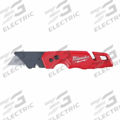 MILWAUKEE Folding Utility Knife: 4 1/2 in/6 7/8 in, Bi-Metal, Metal - Assisted-Opening Multi-Tool Utility Knives