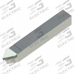 MICRO 100 Single-Point Tool Bit: E Tool Bit Style, 1/2 in Shank Wd, 1/2 in Shank Ht, Carbide, Zinc (MPN E-8)