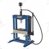 BAILEIGH Hydraulic Press: Manual, H-Frame, 10 ton (MPN HSP-10H). Key specifications — attr1088151: BAILEIGH INDUSTRIAL.