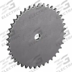 TRITAN Roller Chain Sprocket: No Hub, For Single Strands, 40, 40 Teeth, 6.373 in Pitch Dia, Steel (MPN 40A40 X 5/8). Key specifications — attr85387: TRITAN.