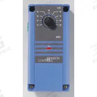 Humidity Controller: DIN Rail/Surface Mount, 120/240V AC, Dehumidifier Control Compatible (MPN W351AB-2C). Key specifications — Mounting Location: Surface Mount; Input Voltage: 120/240V AC; Product Type: Humidity Controller; Brand: JOHNSON CONTROLS; Outdoor Temperature Sensor: No.