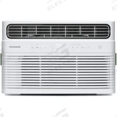 FRIGIDAIRE Window Air Conditioner: 300 sq ft – 350 sq ft, 8,000 BtuH, 115V AC, 5-15P - Residential-Grade Window ACs for Cooling Only
