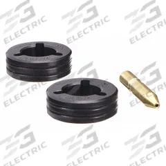 MILLER ELECTRIC Drive Roll Kit: 2-Roll, 0.035 in, V-Knurl, 0.035 in (MPN 079606). Key specifications — attr30202: Multimatic 255; attr30204: 32 Series; attr30206: Flux-Cored; attr30197: MILLER ELECTRIC; attr30194: 079606.
