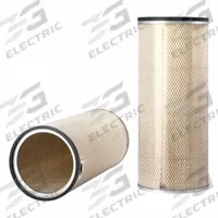 FLEETGUARD Automotive Air Filter: Round, 9 7/8 in Outside Dia, 11 in Outside Dia - Bottom, Fiber (MPN AF25545). Key specifications — Brand: FLEETGUARD; Compatible Vehicle Make: Cummins; Baldwin Interchange: PA3498; FleetGuard Interchange: AF25545.