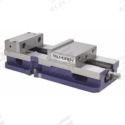 PALMGREN Machine Vise: 6 in Jaw Face Wd, 9 in Max Jaw Opening, 1 47/64 in Throat Dp - CNC Milling Machine Vises