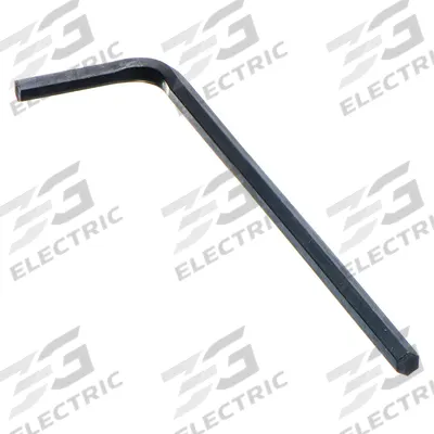EKLIND Hex Key: 0 Ball Ends, 3/16 in Tip Size, SAE, Long, Alloy Steel, Black Oxide - L-Shaped Hex Keys