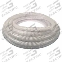 Water Suction Hose: 4 in Hose Inside Dia., 50 psi, Clear/White, 100 ft Hose Lg (MPN SPT400-100-G). Key specifications — Temp. Range: -10° to 130°F; Hose Color: White; Brand: APPROVED VENDOR.
