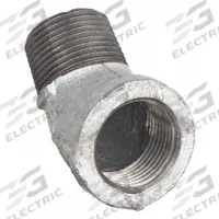 ANVIL Metal Pipe Elbow: 45° Elbow, 300 psi @ 150° F, 1/4 in x 1/4 in, Malleable Iron, Made in USA (MPN 0311026801). Key specifications — Maximum Operating Pressure: 300 psi @ 150° F; (DO NOT SEND) Manufacturer Location: Made in USA.