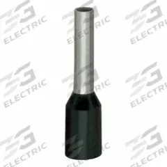 WAGO Wire Ferrule: 16 AWG Max Wire Size, Holds 1 Wire, Black, Polypropylene, 0.07 in Ferrule Dia (MPN 216-244-WWG). Key specifications — Brand: WAGO.