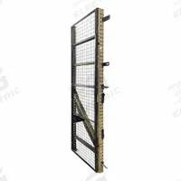 WIRECRAFTERS Aisle Guard Side Panel: 1 Bays, 33 in x 33 in x 144 in, 10 ga, Steel, Powder Coated (MPN BACK3612S). Key specifications — attr36337: WIRECRAFTERS; attr37658: Steel; attr37663: Yes; attr37664: Powder Coated; attr37667: Gray.