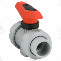 GF PIPING SYSTEMS Manual Two-Way Ball Valve: 1 in, CPVC, Straight, 16 bar Max. Pressure (CWP), Tee (MPN 163546344). Key specifications — Brand: GF PIPING SYSTEMS; Handle: Tee.