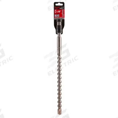 MILWAUKEE Rotary Hammer Drill: 3/4 in Drill Bit Size, 11 in Max Drilling Dp - Spline Concrete & Masonry Drill Bits