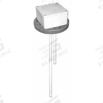 LUMENITE Liquid Level Probe: 2 Probes, Flange, 3 in Process Connection Size - Flange Connection Probes