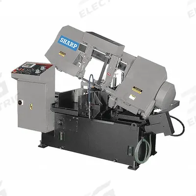 SHARP Band Saw: 10 3/16 in x 11 13/16 in, 66 to 328, 0°, 17.0 A, 3 Phase - Non-Mitering Semi-Automatic Horizontal Band Saws